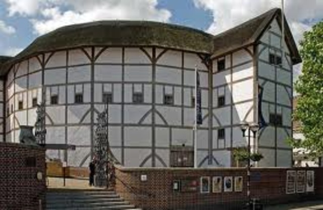 Globe Theater is built
