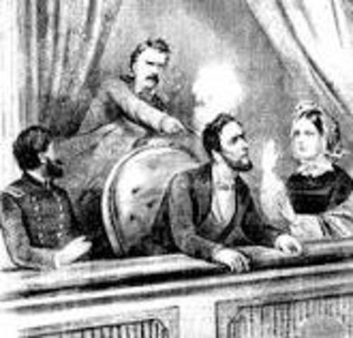 Lincoln assassinated