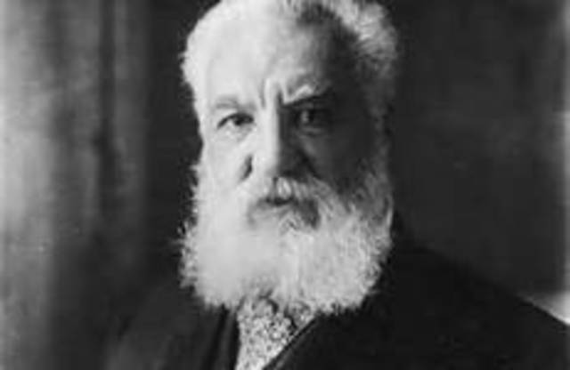 Alexander Grahm Bell patents telephone