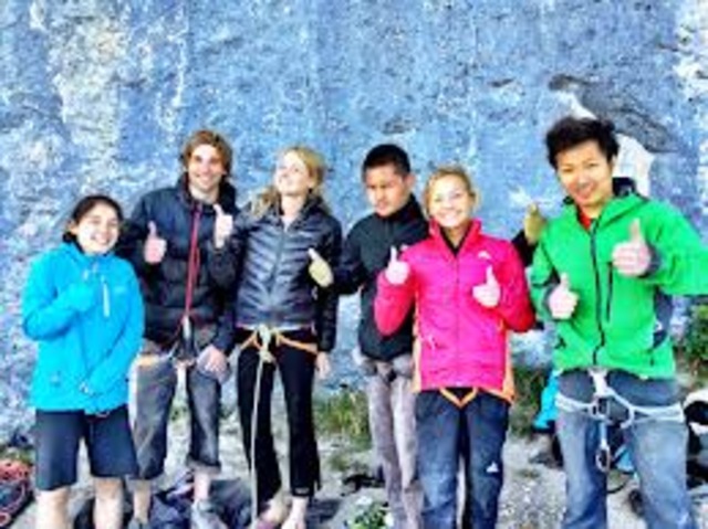 J'ai passé  du temps avec des amis