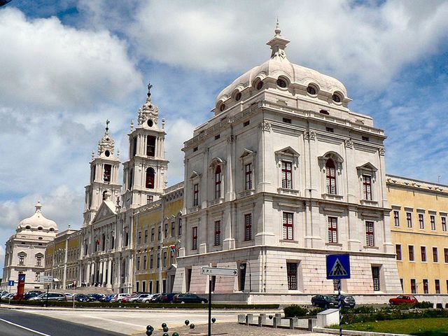 construção do Palácio Nacional de Mafra