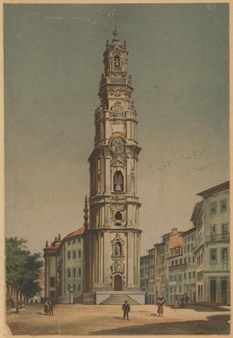 construção da Igreja dos Clérigos