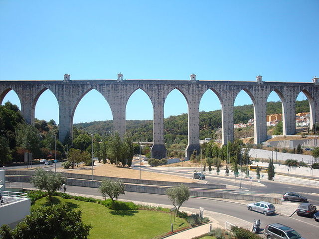 construção do aqueduto das águas livres