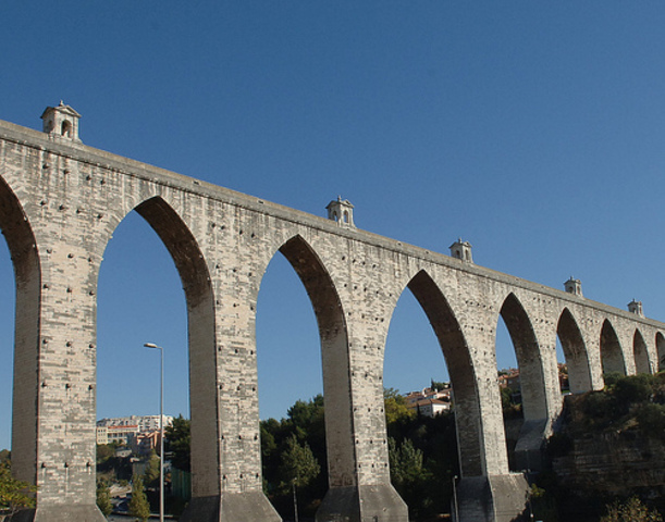 Construção do aqueduto das águas livres