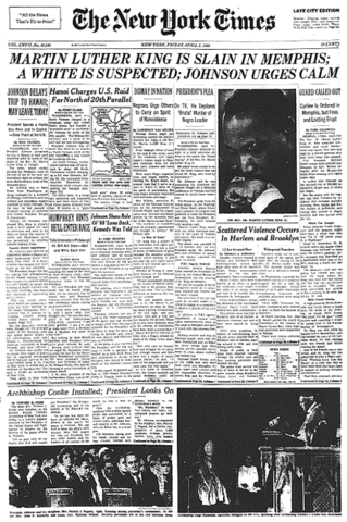 Martin Luther King assassination