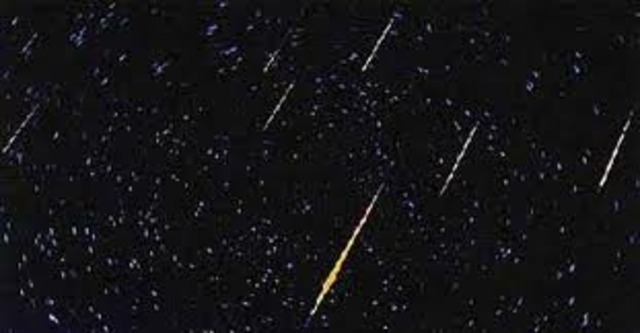 First Meteor Shower