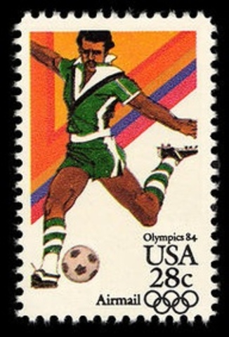 Soccer Played the Olympic games for the first time