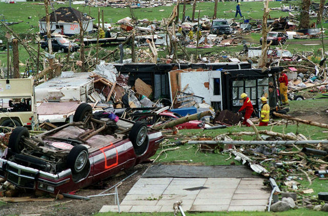 A tornado near Pine Lake, Alberta, kills eleven people