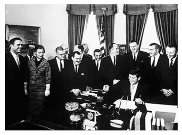 Peace Corps Act Passed