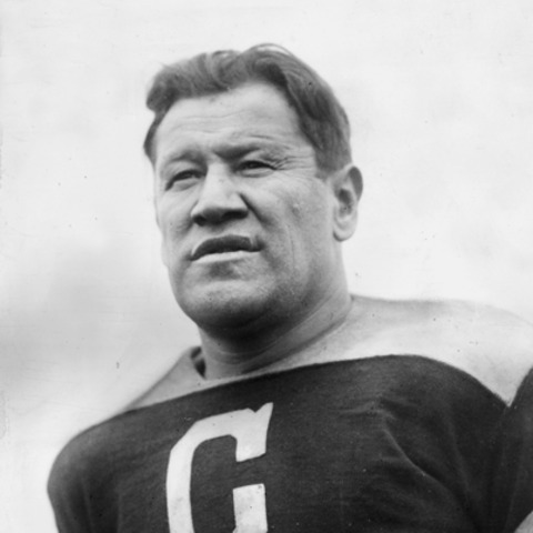 Jim Thorpe the first president in the APFA