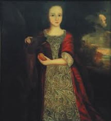 Susanna, their first child was born