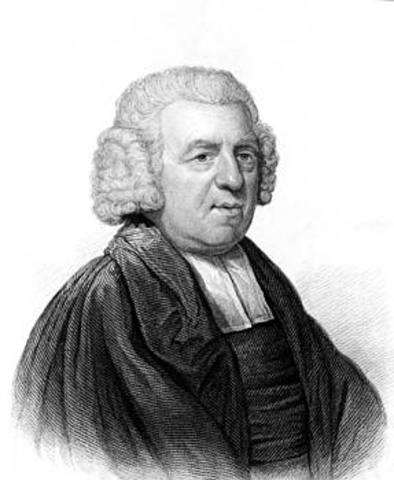 John Newton publsihed the song "Amazing Song" in 1779.