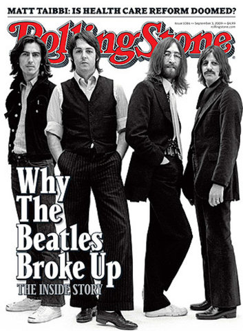 the beatles split up