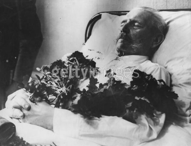 German president Hindenburg dies