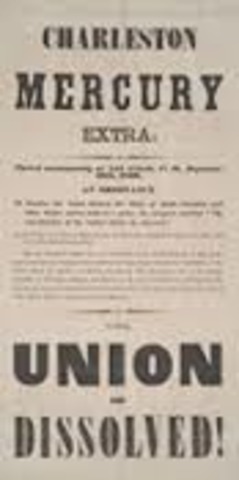 South Carolina Secedes