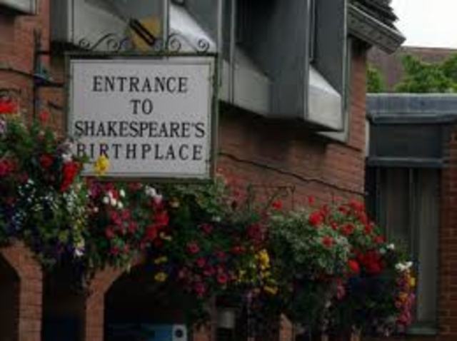Shakespeare was born