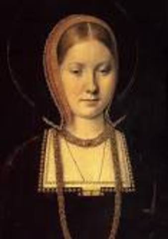 Catherine of Aragon and King Henry get married