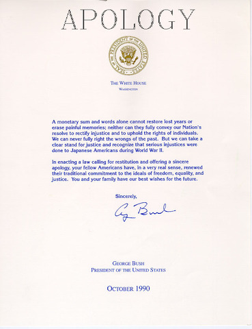 Government Apologizes