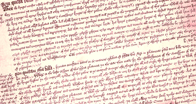 King Henry breaks away from the roman catholic church