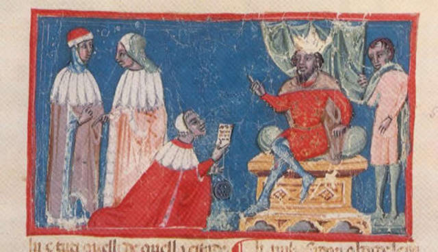 Fredrick makes peace with the pope