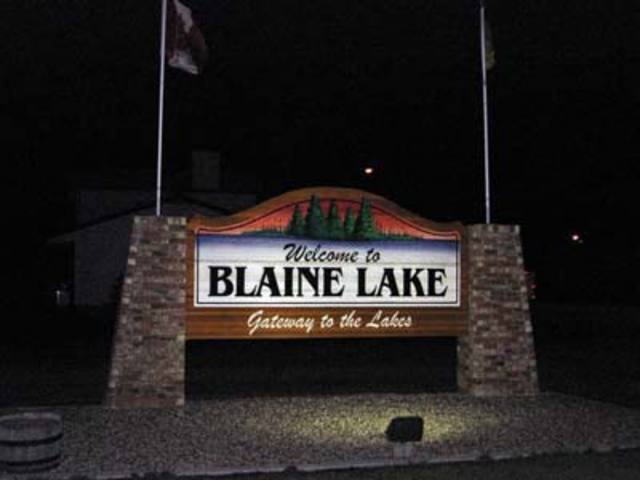 Tha Pattersons arrive in Blaine Lake