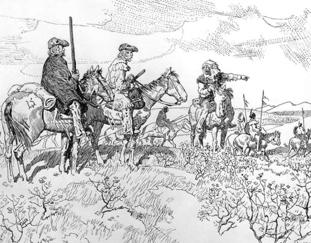 The Verendrye brothers claim for France