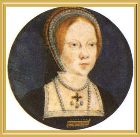 Henry and Catherine's daughter Mary is born
