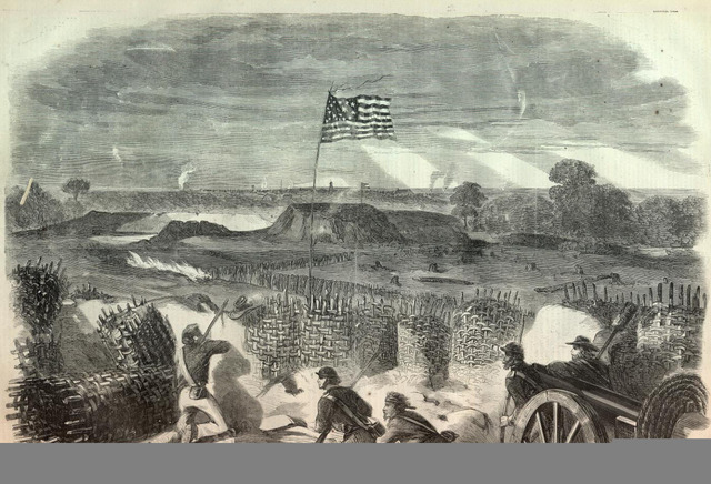The Siege at Vicksburg