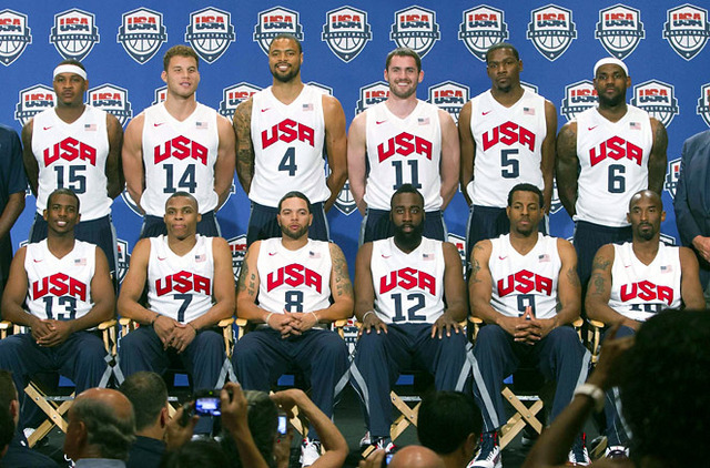 NBA Pro's were finally allowed to participate in the Olympics.