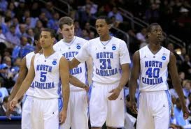 North Carolina wins the NCAA championship with a perfect record of 32-0.