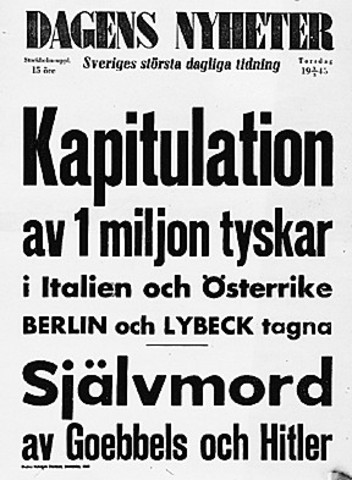 Tyskland kapitulerar