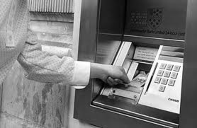 The 1st Automatic Teller Machine