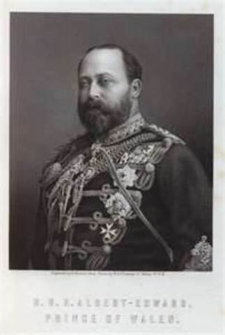 George V dies: Edward VII renounces throne and Edward's younger brother becomes king.