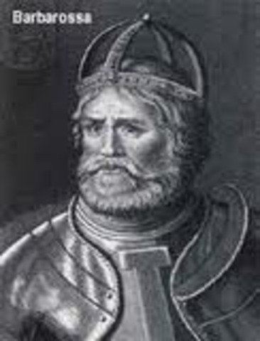 Frederick I is chosen as German King