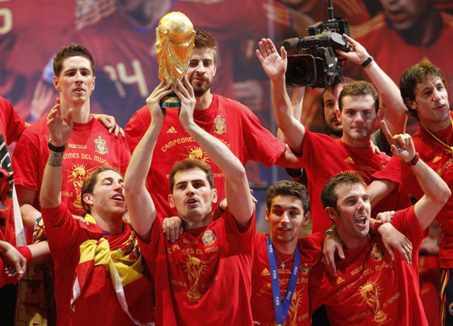 Spain, Champions of the 2010 FIFA World Cup