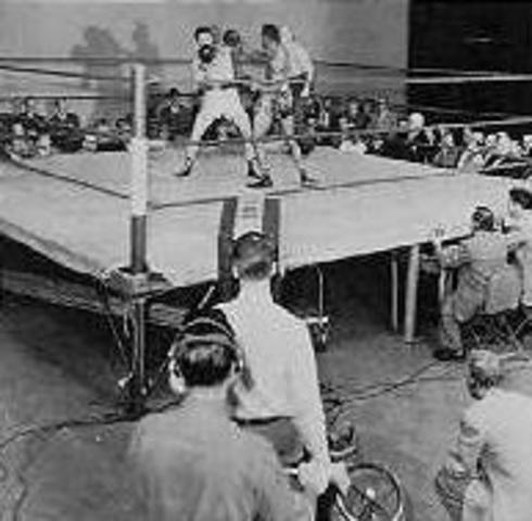 First Telecast Of Boxing