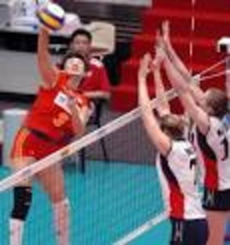 Toyko Volleyball Match