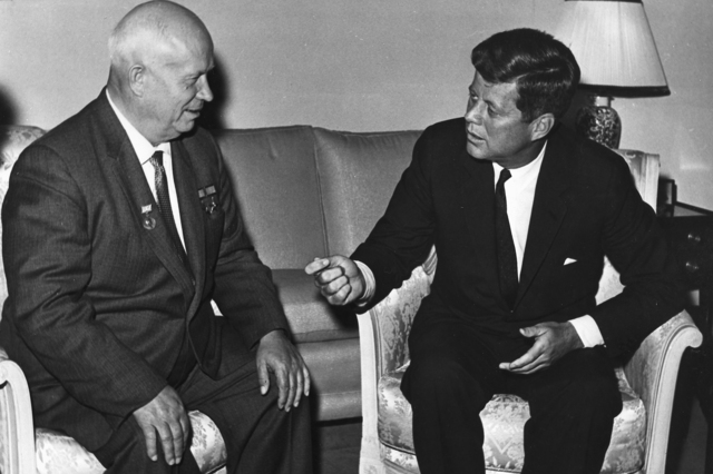 Nikita Khrushchev visits USA