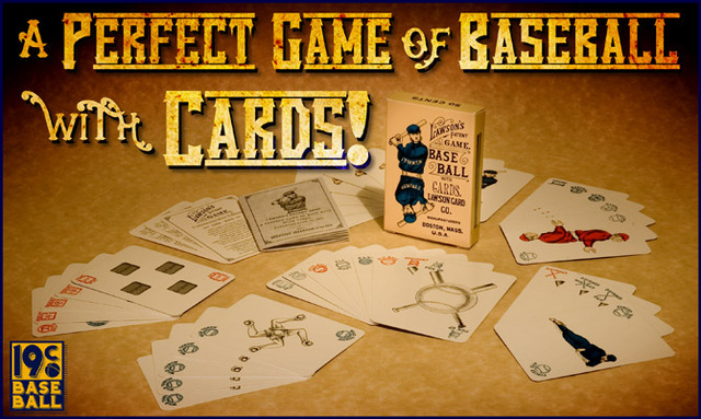Lawson's Patent Baseball Card Game