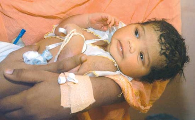 Thaksha the lovely intelligent  baby was born.