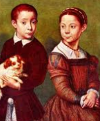 Hamnet & Judith Shakespeare are born