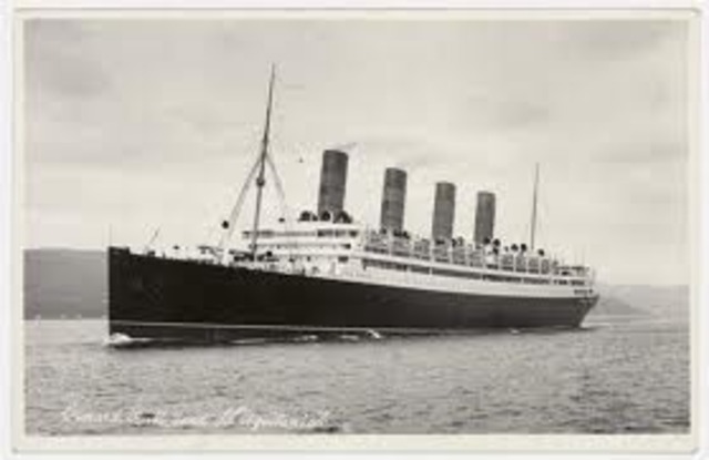 middle 1900s sea travel