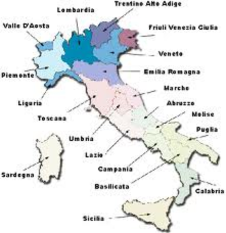 Territory in Northern Italy seized