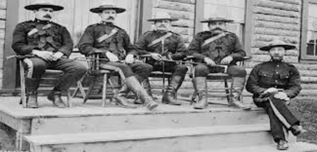 John was decline for enrollemnt in the RNWMP.