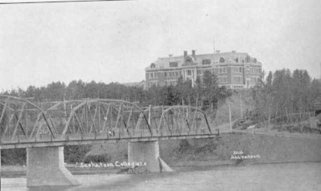 John sails to Canada to live in Saskatoon