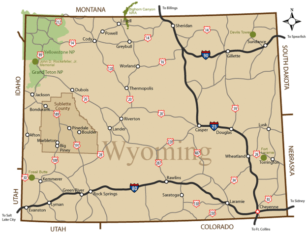 Wyoming The Territory