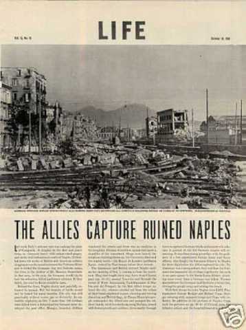 Allies Capture Naples