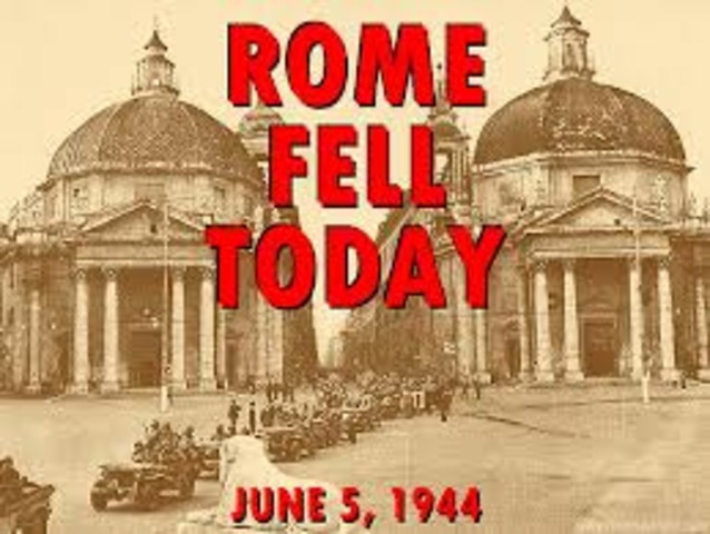 Rome falls