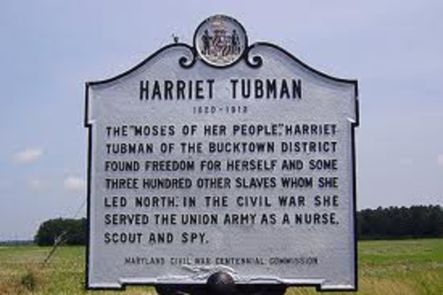 Escape of Harriet Tubman