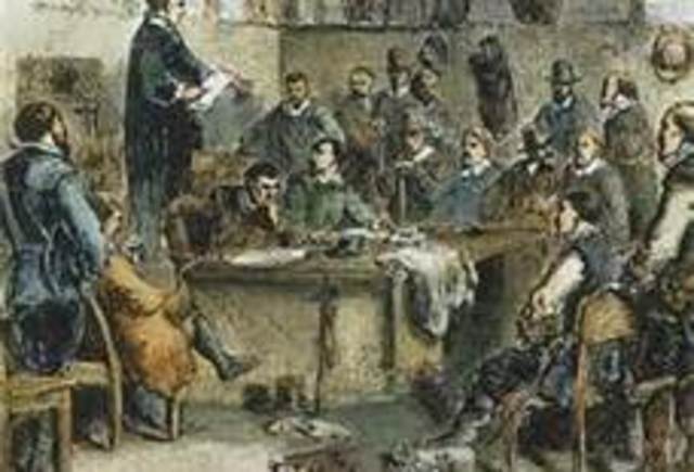 Virginia's House of Burgesses Convenes